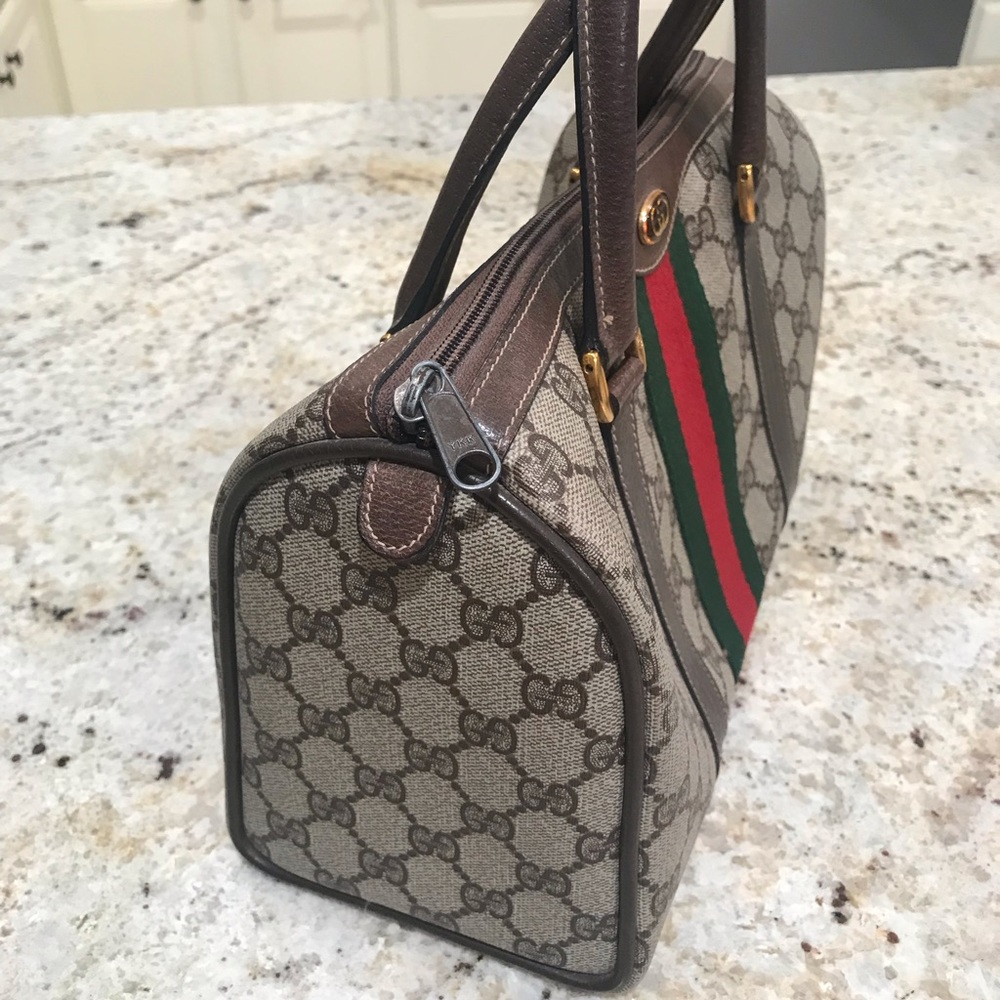 Vintage Gucci Ophidia Boston Bag. Gently used - Picture 4 of 8